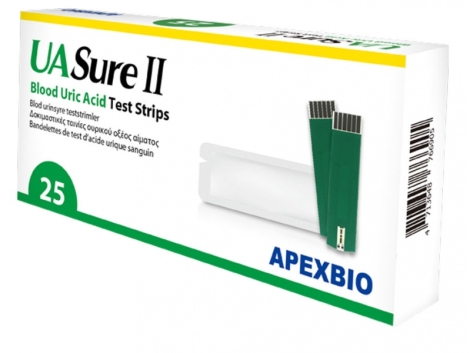 UA Sure II Blood Uric Acid Test Strips